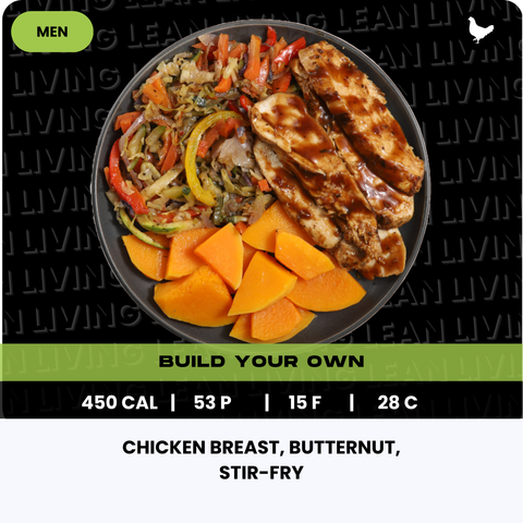 Chicken breast, Butternut, Stir-fry
